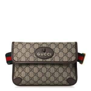 Gucci Gg Supreme Neo Vintage Web Belt #240599G13B